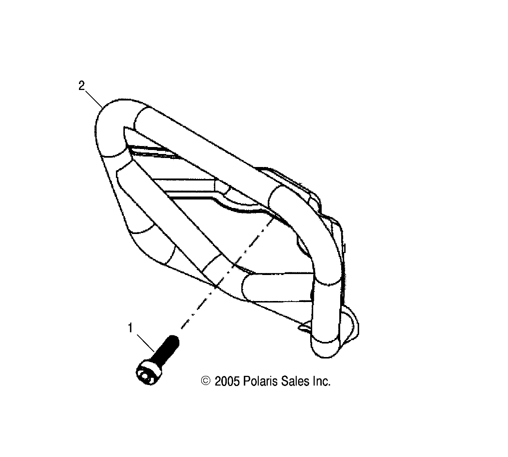 2026 PHOENIX 200 R01 - A26YPA20A4 β CHASSIS, BUMPER - A26YPA20A4 (49ATVBUMPER07PHX) diagram