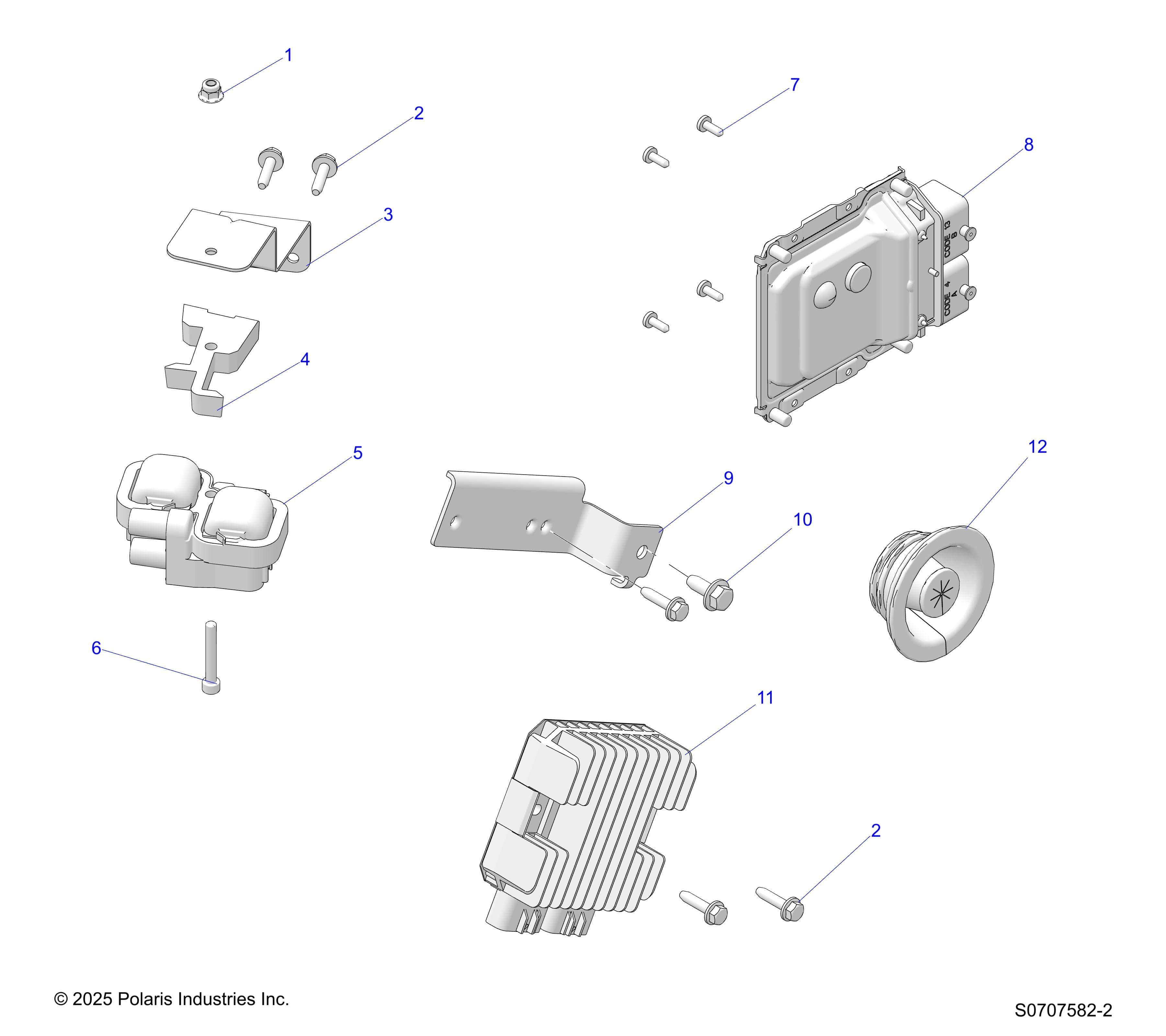 2026 RANGER 1000 EPS β ELECTRICAL, HARNESS COMPONENTS diagram