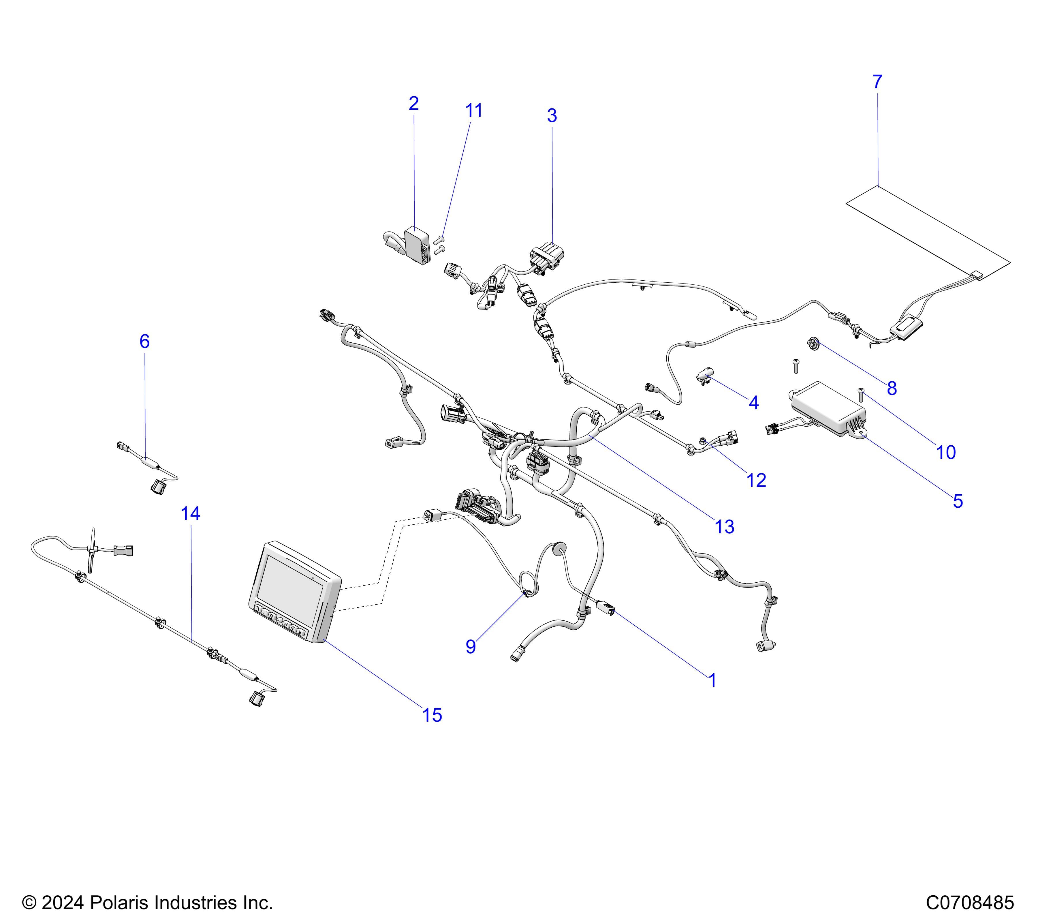 2026 POLARIS XPEDITION ADV 5 NORTHSTAR β ELECTRICAL, RIDE COMMAND diagram