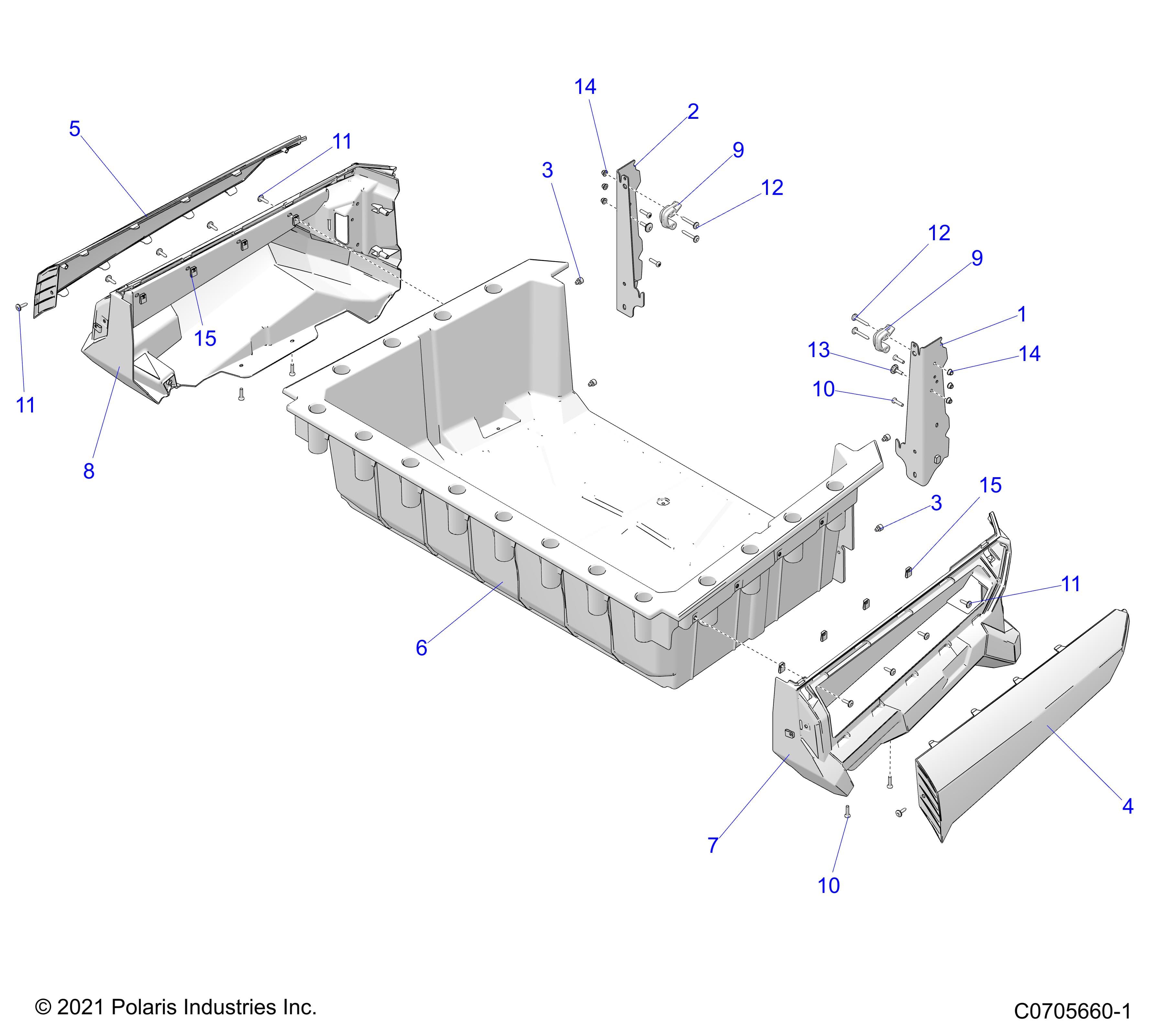 2026 GENERAL 1000 SPORT β BODY, BOX diagram