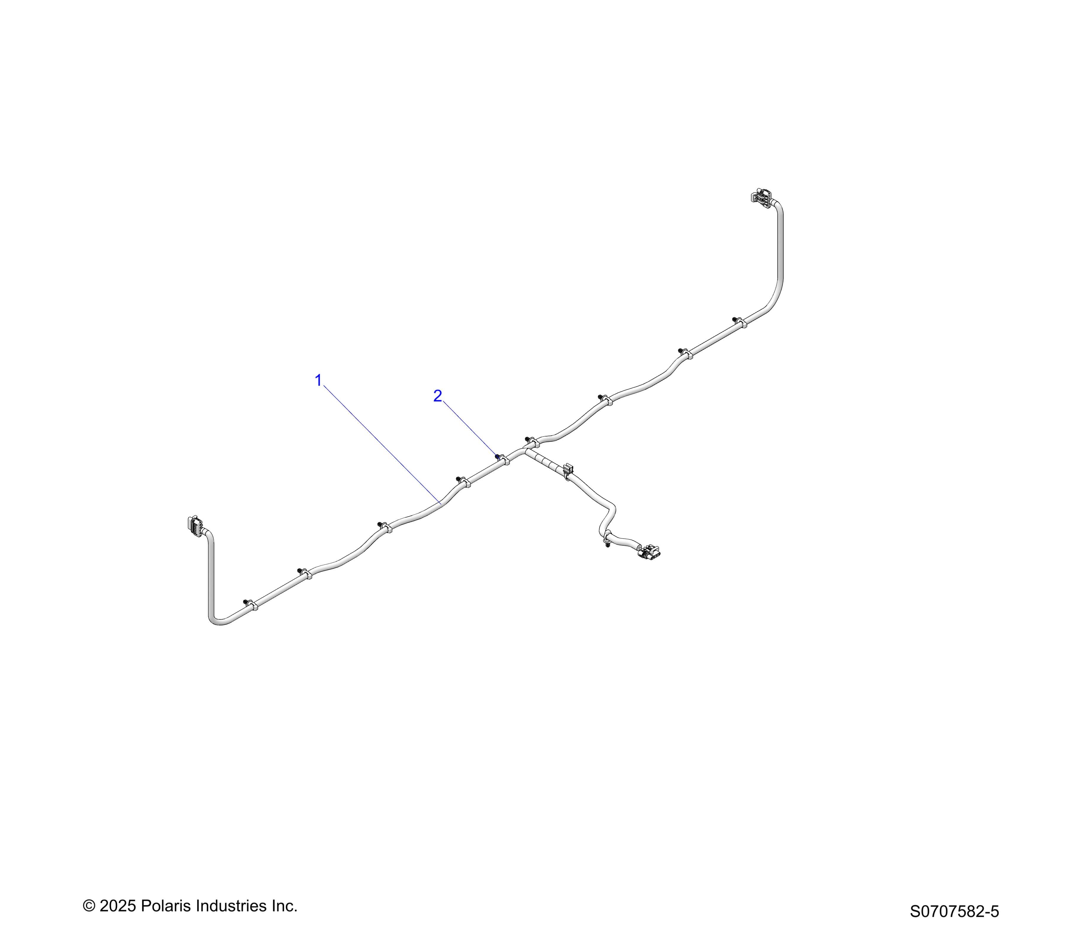 2026 RANGER 1000 CABBED β ELECTRICAL, HARNESS BOX diagram