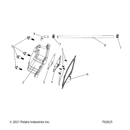 2026 RZR 200 AU β ENGINE, BREATHER - Z26HCA18D4 (702825) diagram