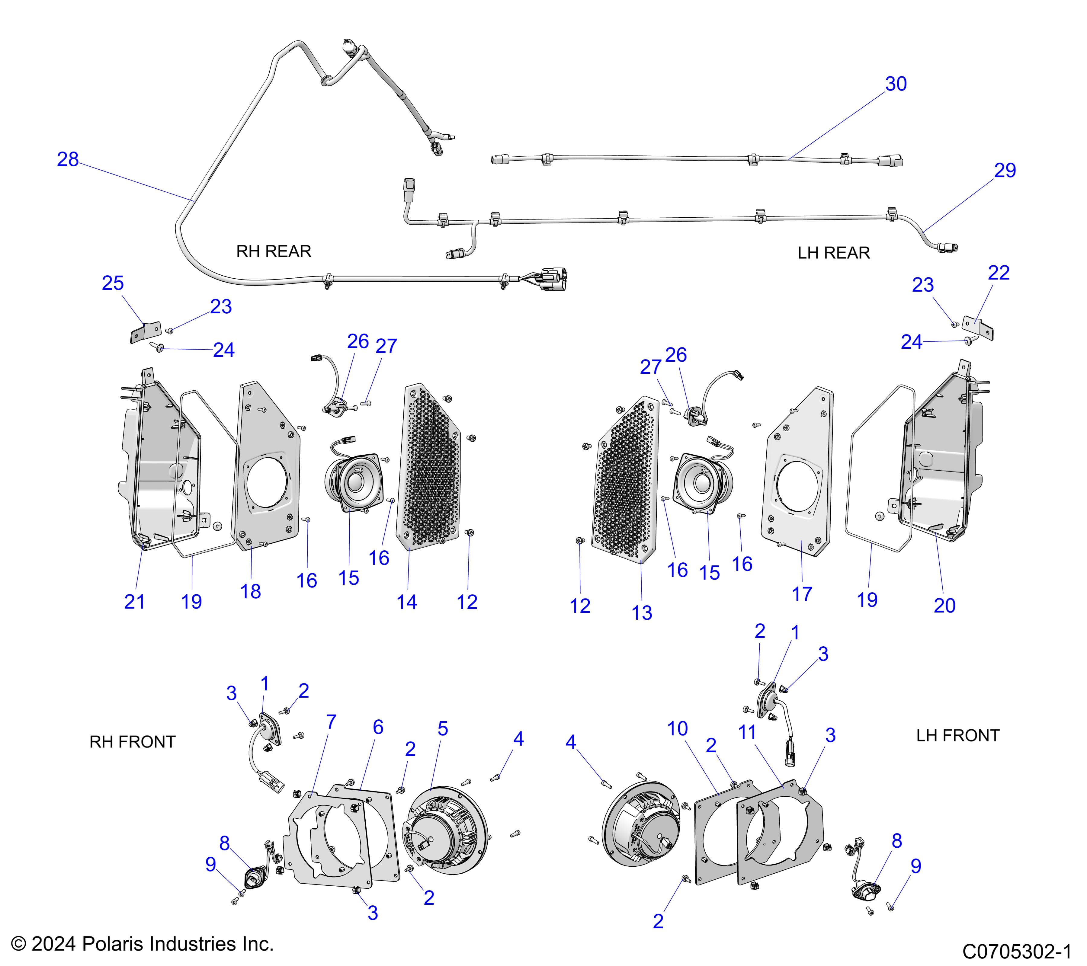 2026 POLARIS XPEDITION ADV 5 NORTHSTAR β ELECTRICAL, AUDIO diagram
