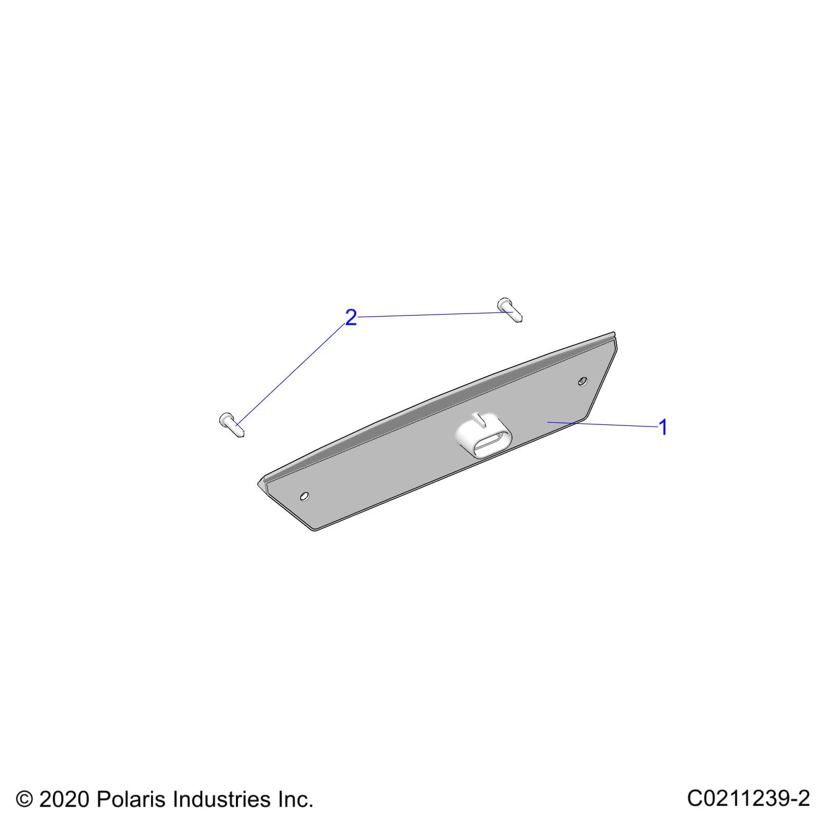 2026 SPORTSMAN 570 β ELECTRICAL, TAILLAMPS - A26SEA57A1/A4/A6 (C0211239-2) diagram