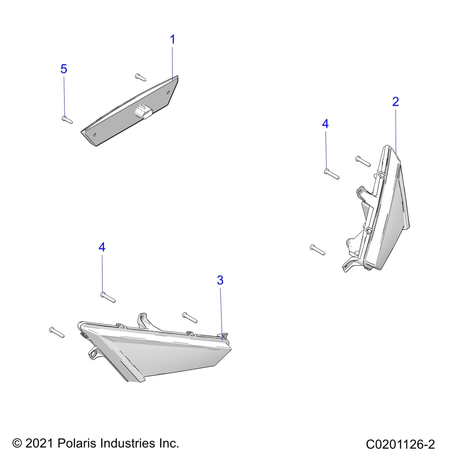 2026 RZR 200 AU β ELECTRICAL, HEADLIGHTS and TAILLIGHT - Z26HCA18D4 (C0201126-2) diagram