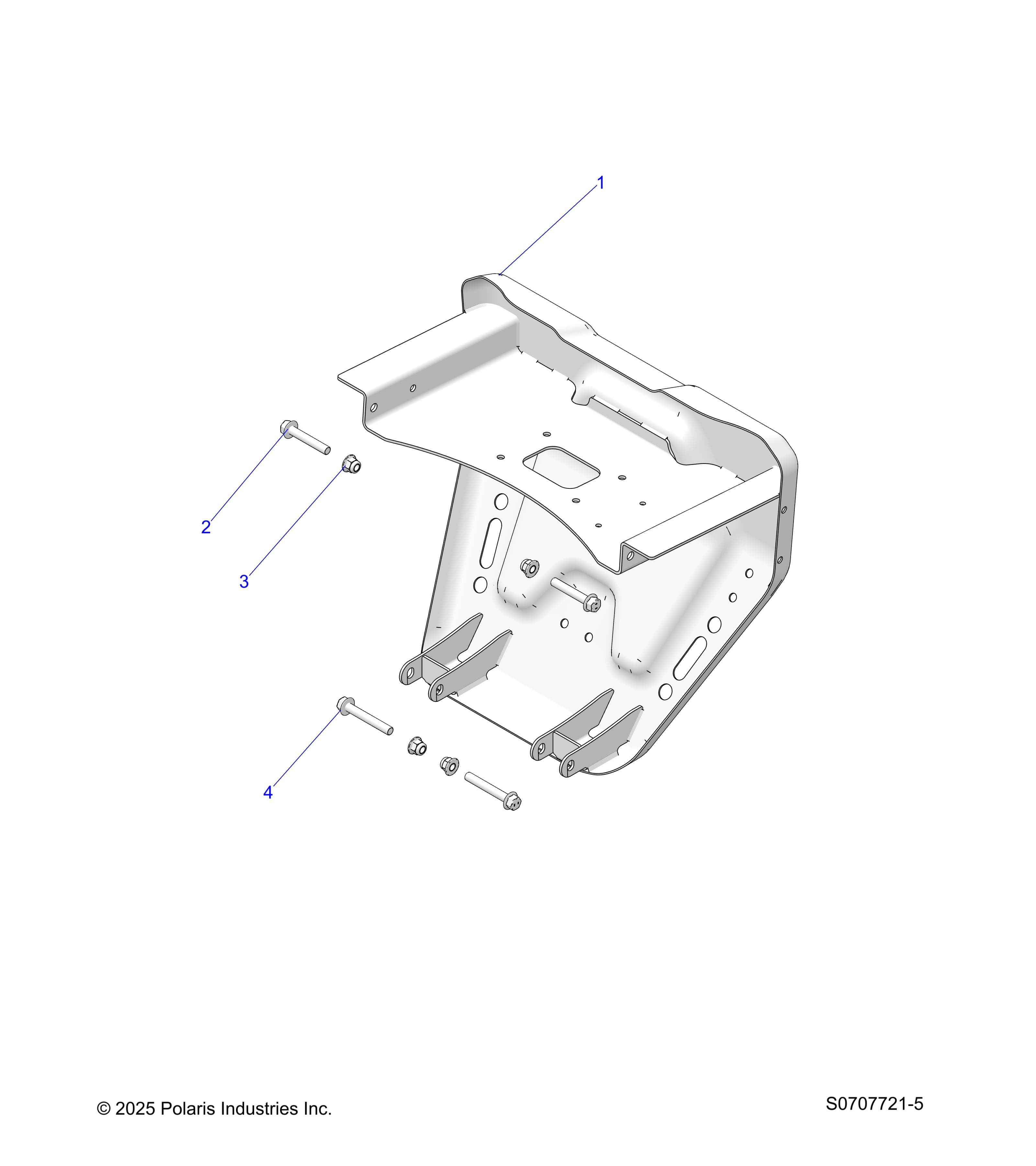 2026 RANGER 500 β BODY, FRONT BUMPER diagram