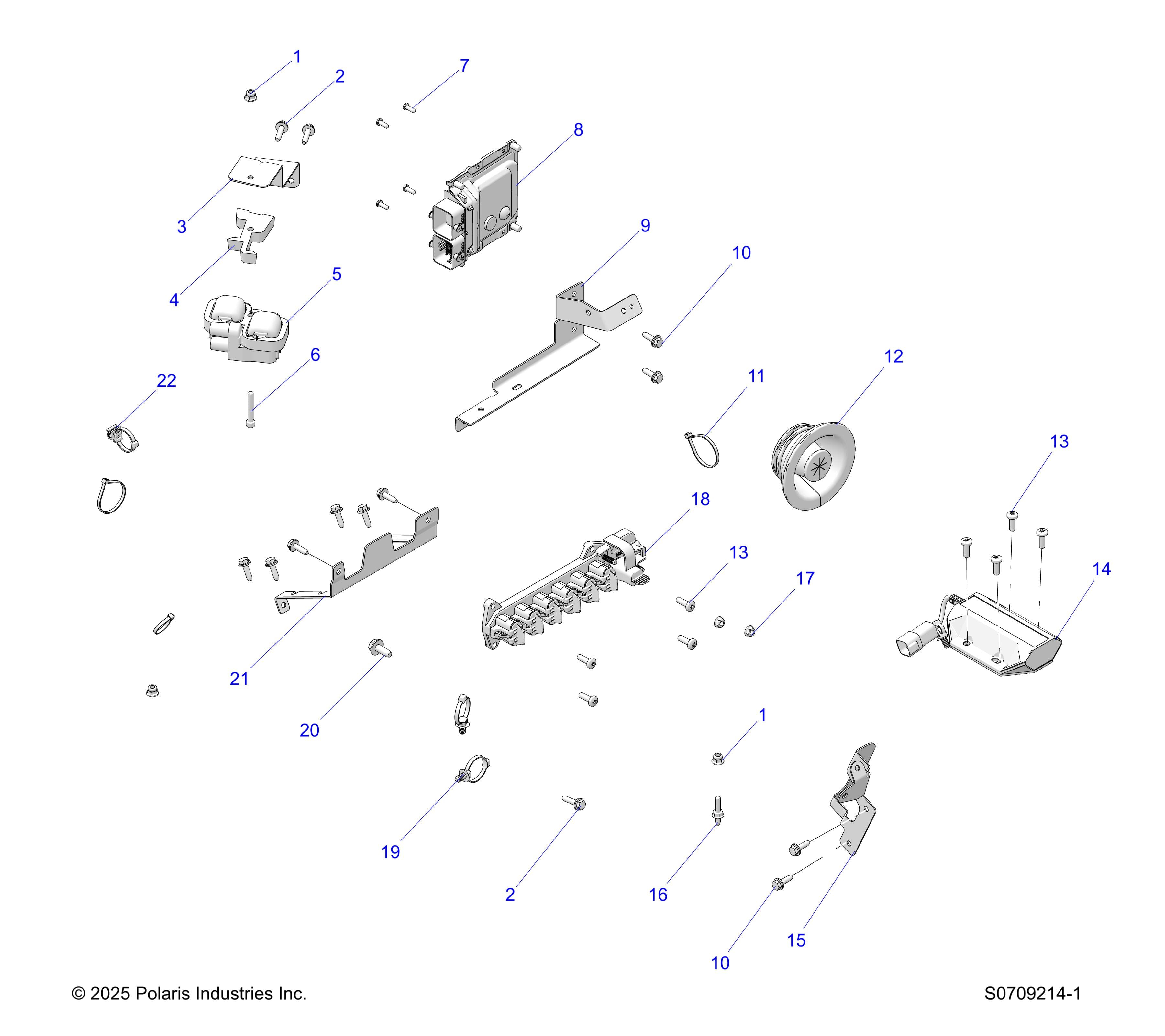 2026 RANGER 1000 XP CREW NSTR ULTIMATE TRAIL BOSS β ELECTRICAL, COMPONANTS diagram
