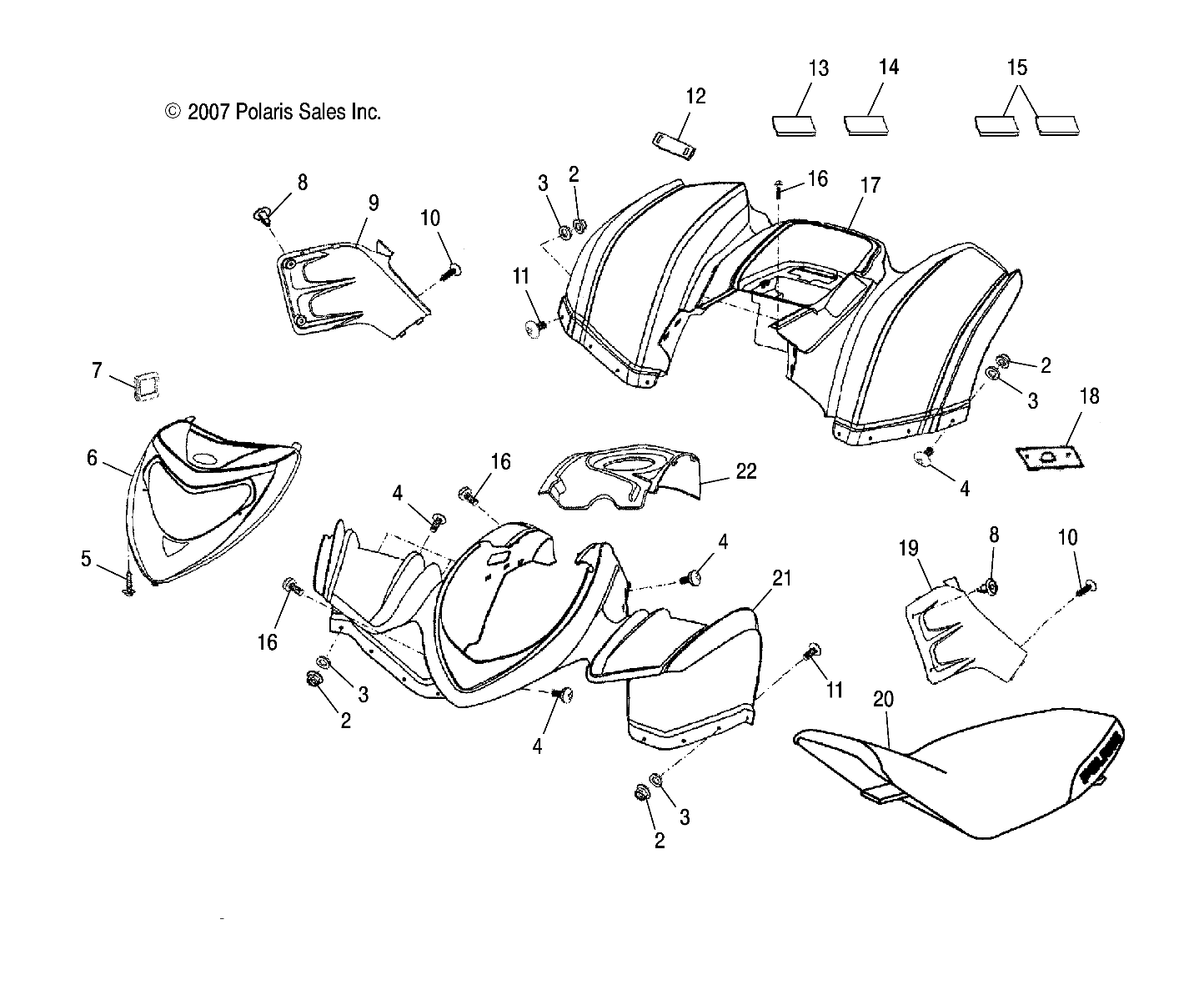 2026 PHOENIX 200 R01 - A26YPA20A4 β BODY, CAB and SEAT - A26YPA20A4 (49ATVCAB09PHX) diagram