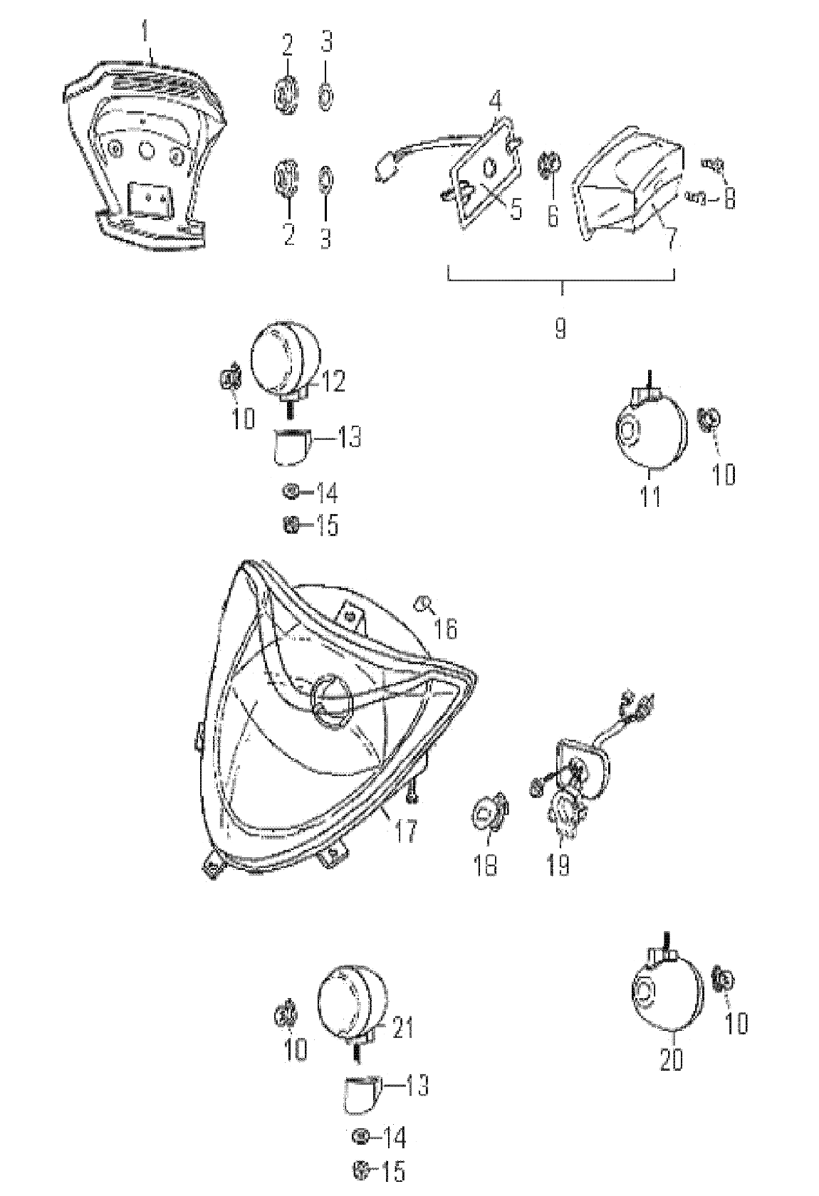 2026 PHOENIX 200 R01 - A26YPA20A4 β ELECTRICAL, HEADLIGHT and TAILLIGHT - A26YPA20A4 (49ATVHEADLIGHT08PHX) diagram