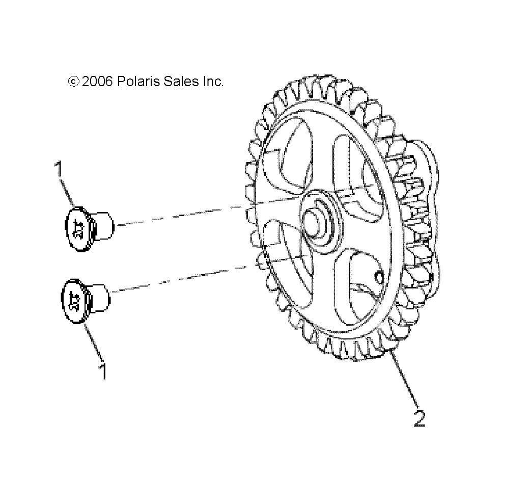 2026 OUTLAW 110 R02 - A26YKA11B1/B7 β ENGINE, OIL PUMP - A26YKA11B1/B7 (49ATVOILPUMP07OTLW90) diagram
