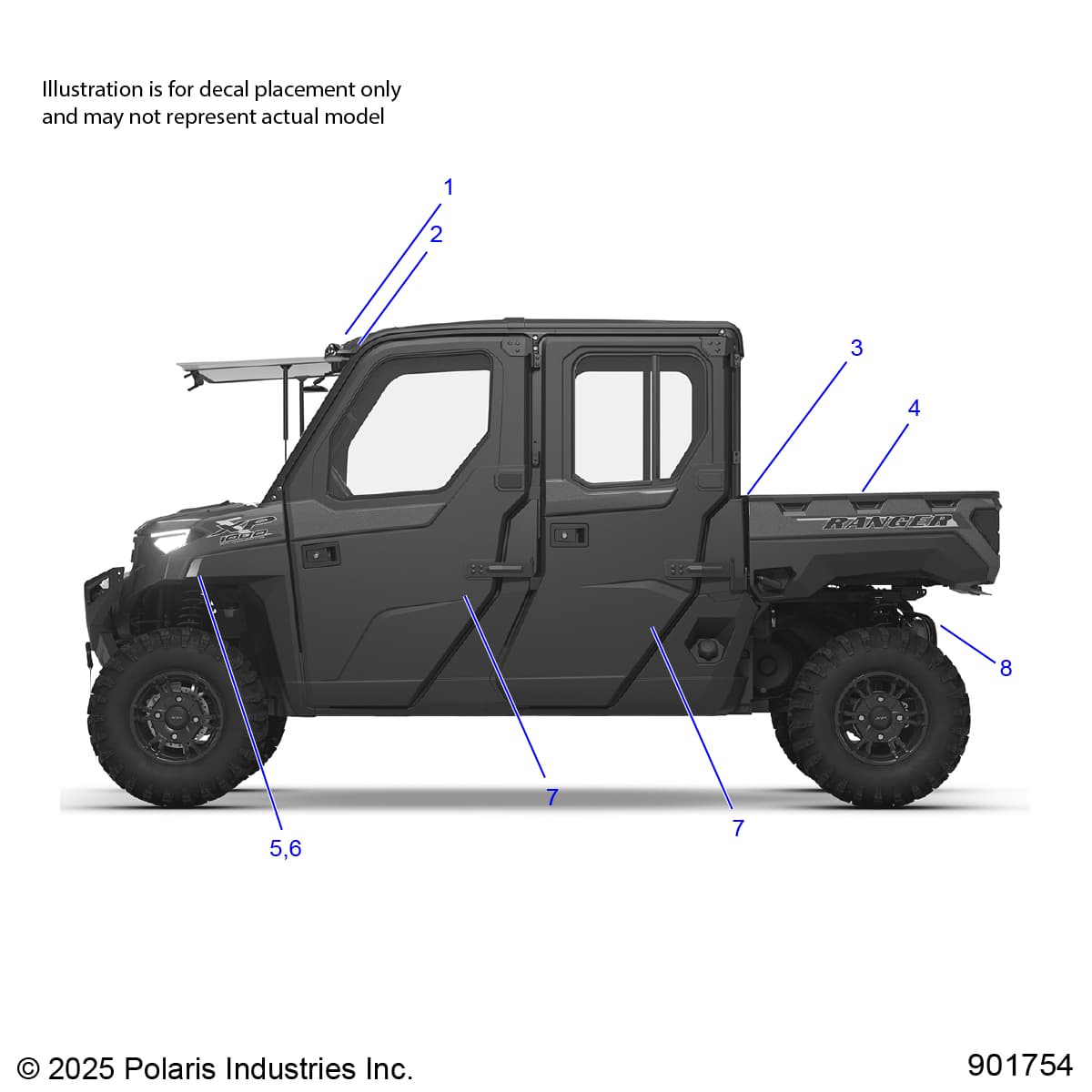2026 RANGER 1000 XP CREW NSTR PREMIUM β BODY, DECALS GENERAL - R26RSU99A9/B9/AF/BF/AH/BH/AS/BS/AB/BB (901754) diagram