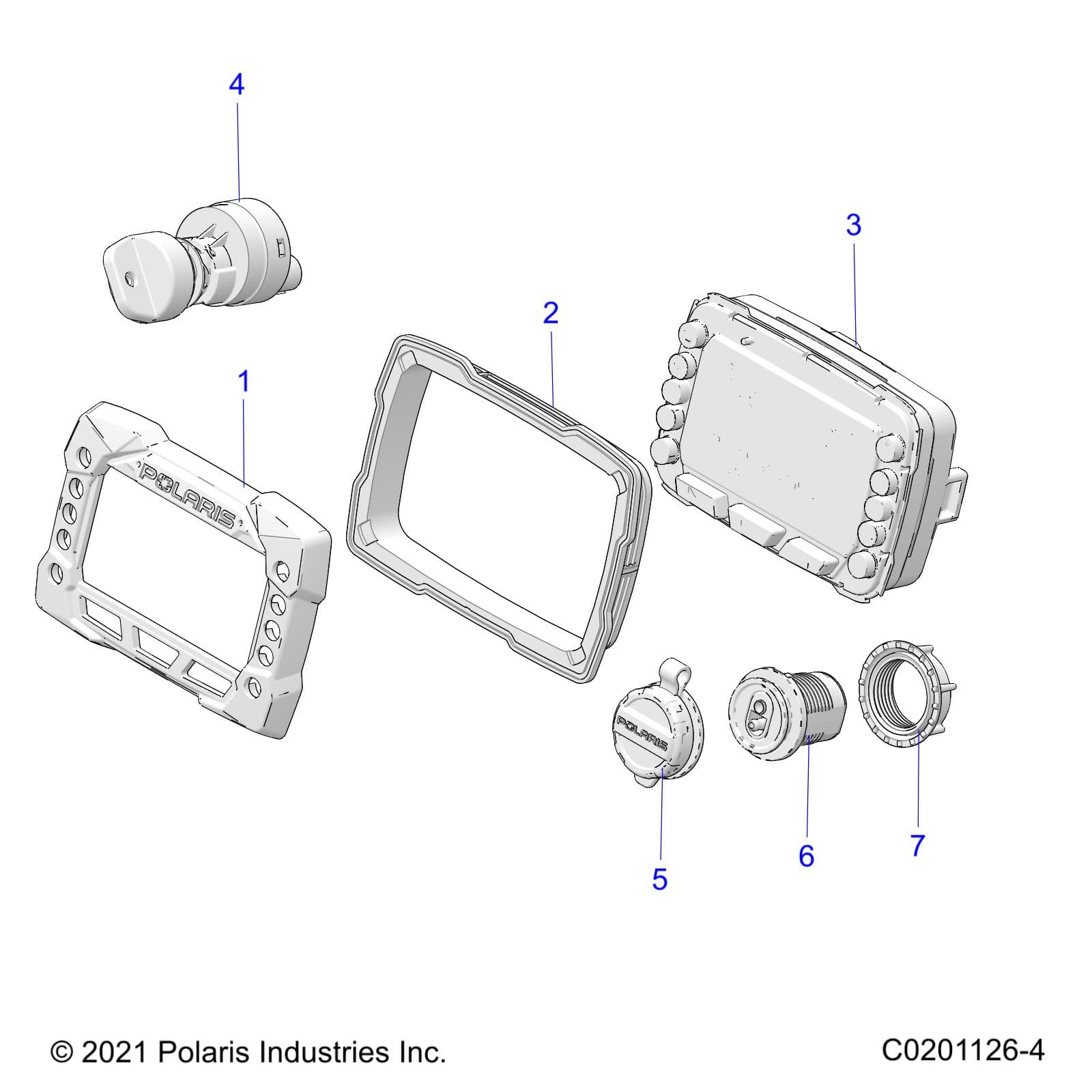 2026 RZR 200 EVAP β ELECTRICAL, DASH INSTRUMENTS AND CONTROLS - Z26HCA18A4/A7/B4/B7 (C0201126-4) diagram