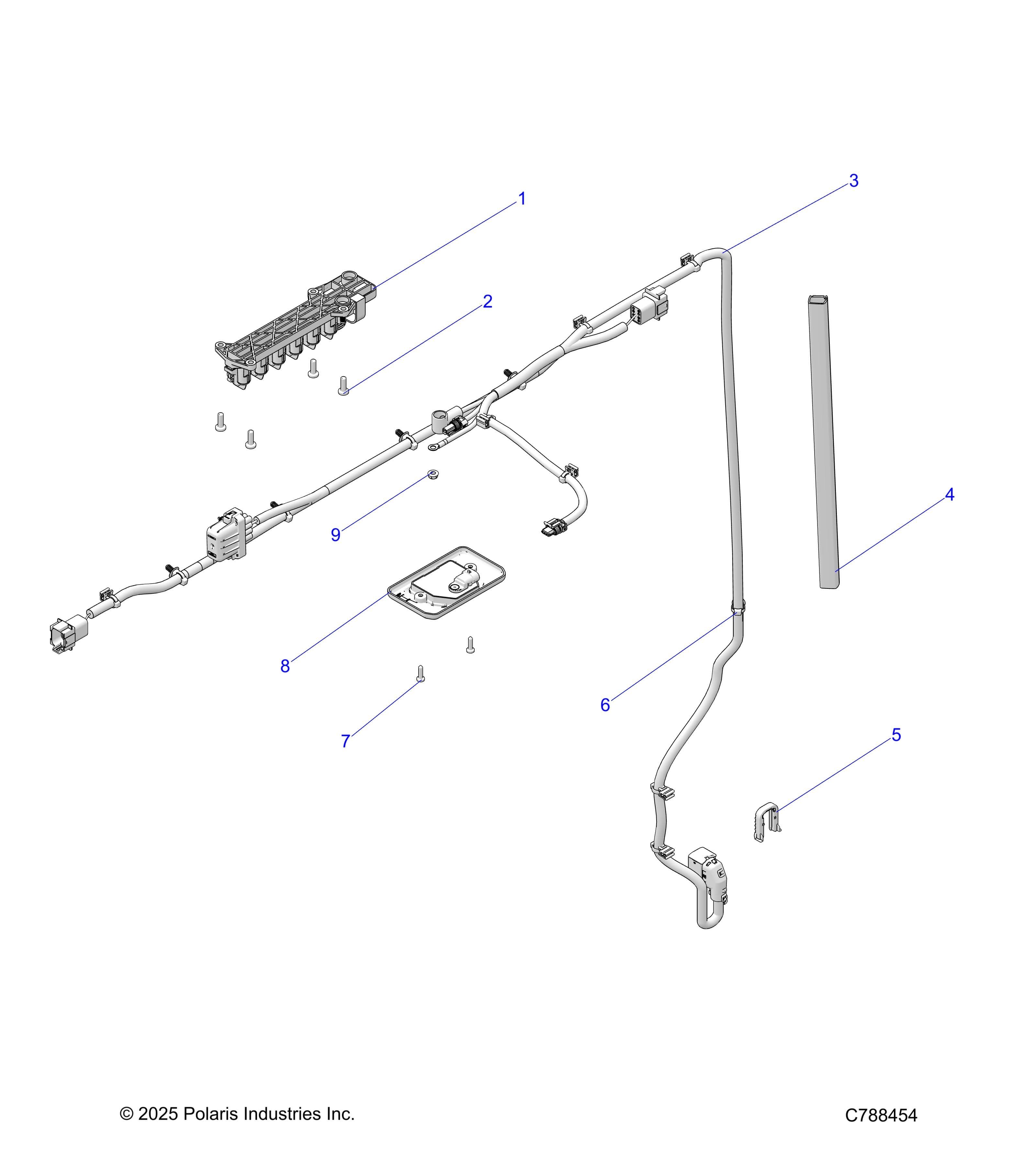 2026 RANGER 1000 XP NSTR ULTIMATE TRAIL BOSS β ELECTRICAL DOME LIGHT - R26RRV99AK (C788454) diagram