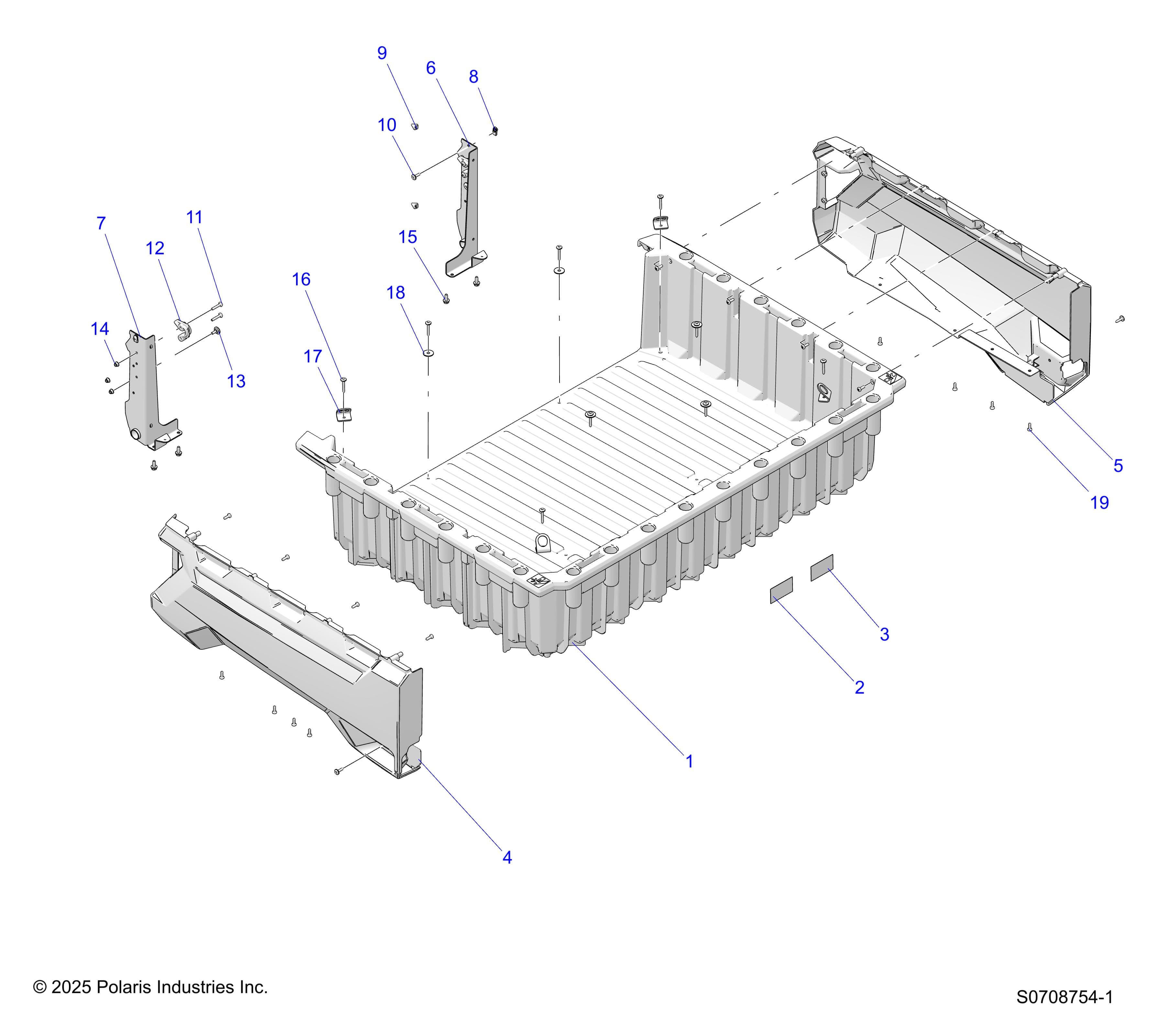 2026 RANGER 1000 CABBED β BODY, BOX diagram