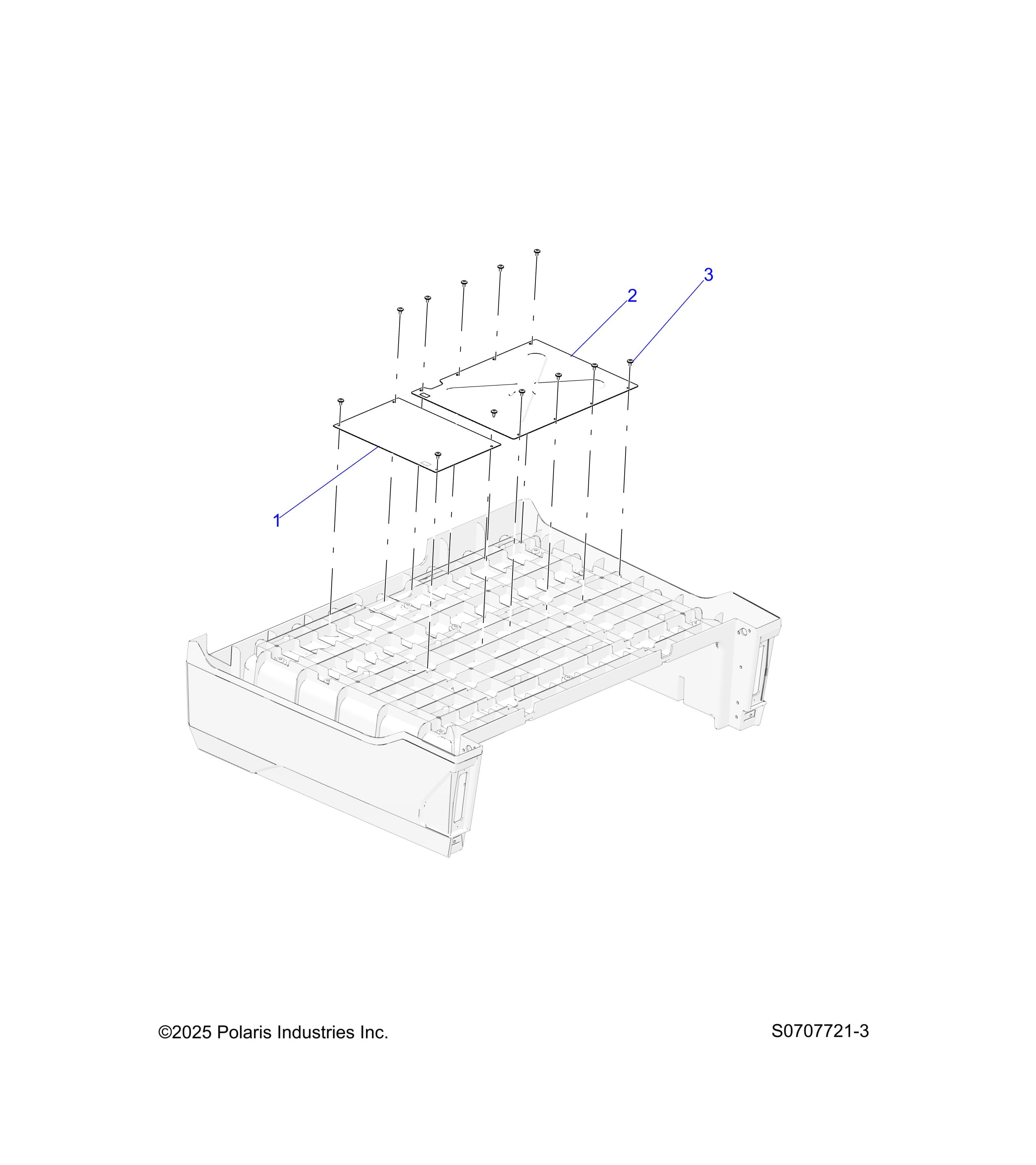 2026 RANGER 500 β BODY, BOX SHIELDS diagram